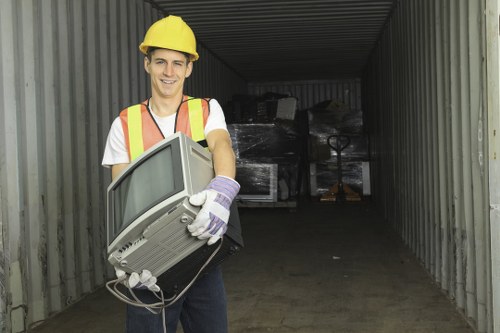 Commercial waste collection process in Norwood